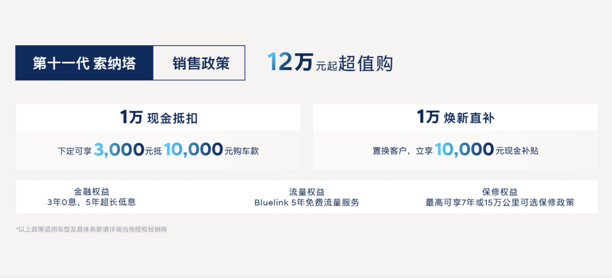 第十一代索納塔上市,13.98萬元起步,B級車掀桌子從它開始?