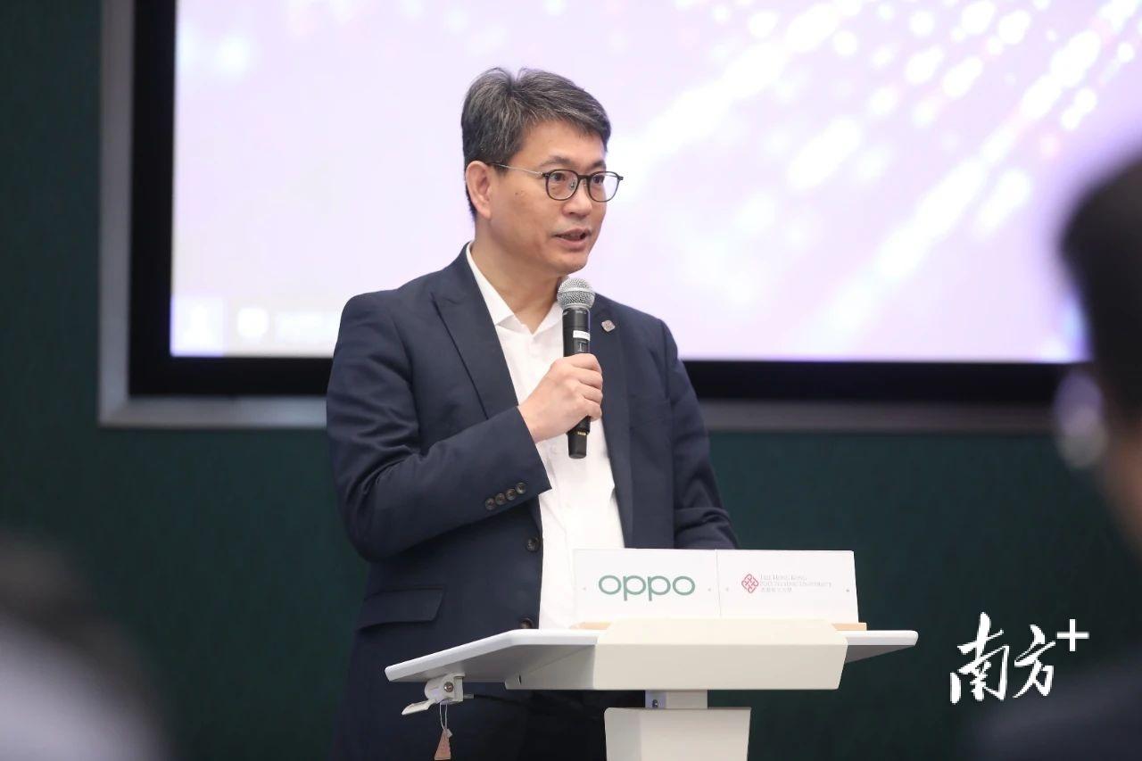 香港理工大學-OPPO聯合創新研究中心在東莞濱海灣揭牌