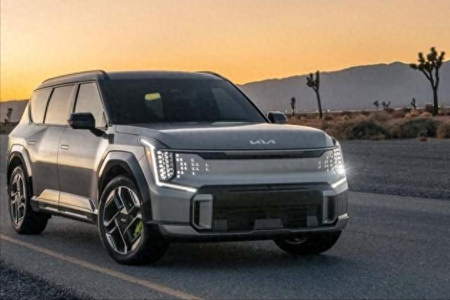 綜效馬力超500匹，全新美規版起亞EV9 GT正式亮相-有駕