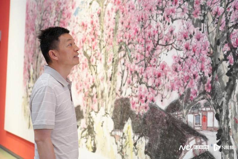 90余幅孔祥忠中國畫作品展現(xiàn)“蜀土芳華”