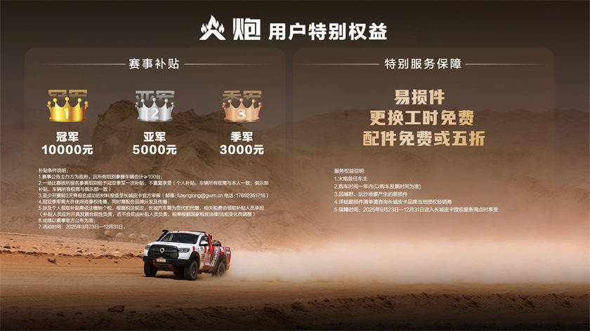 長城炮旗下賽級皮卡V6火炮正式上市 售價22.98萬元