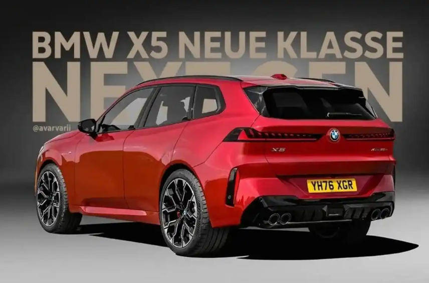 搭載氫燃料電池,全新一代寶馬X5有5種動(dòng)力!先看渲染圖解饞