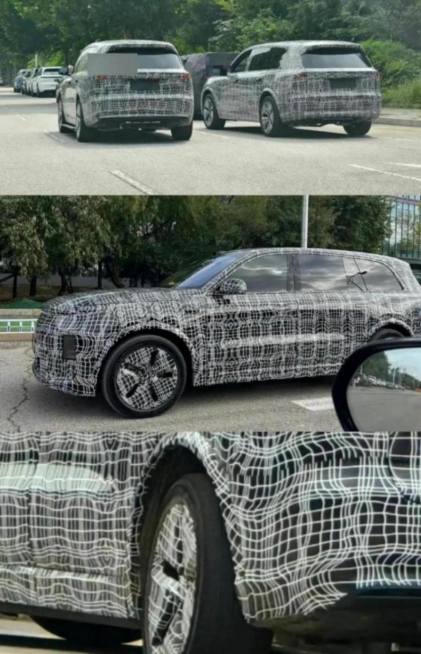 或將配備后輪轉向/換裝大電池包 疑似新款理想L9路試諜照曝光