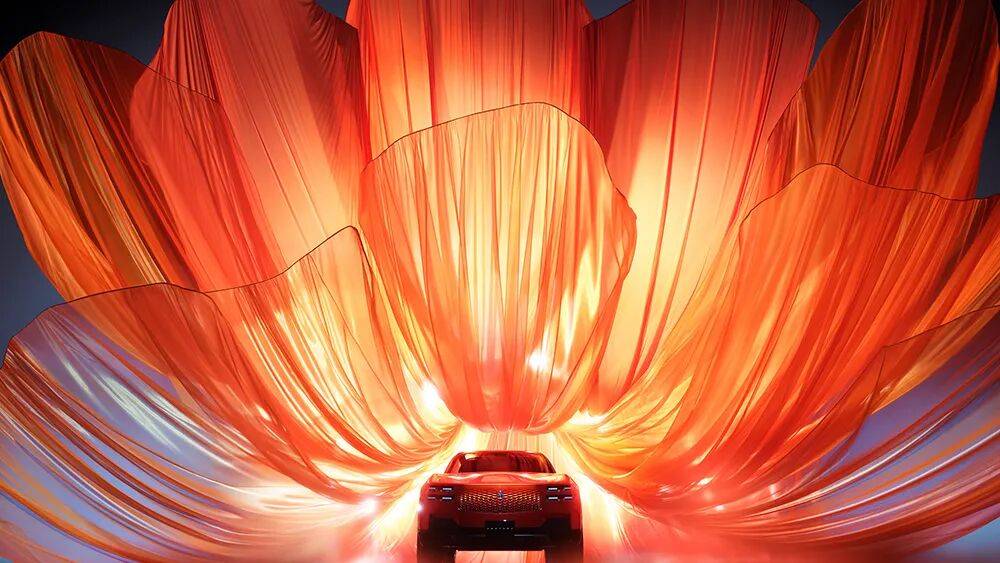 前滑門!這輛旗艦新車的設(shè)計很獨特,車尾更是別出心裁