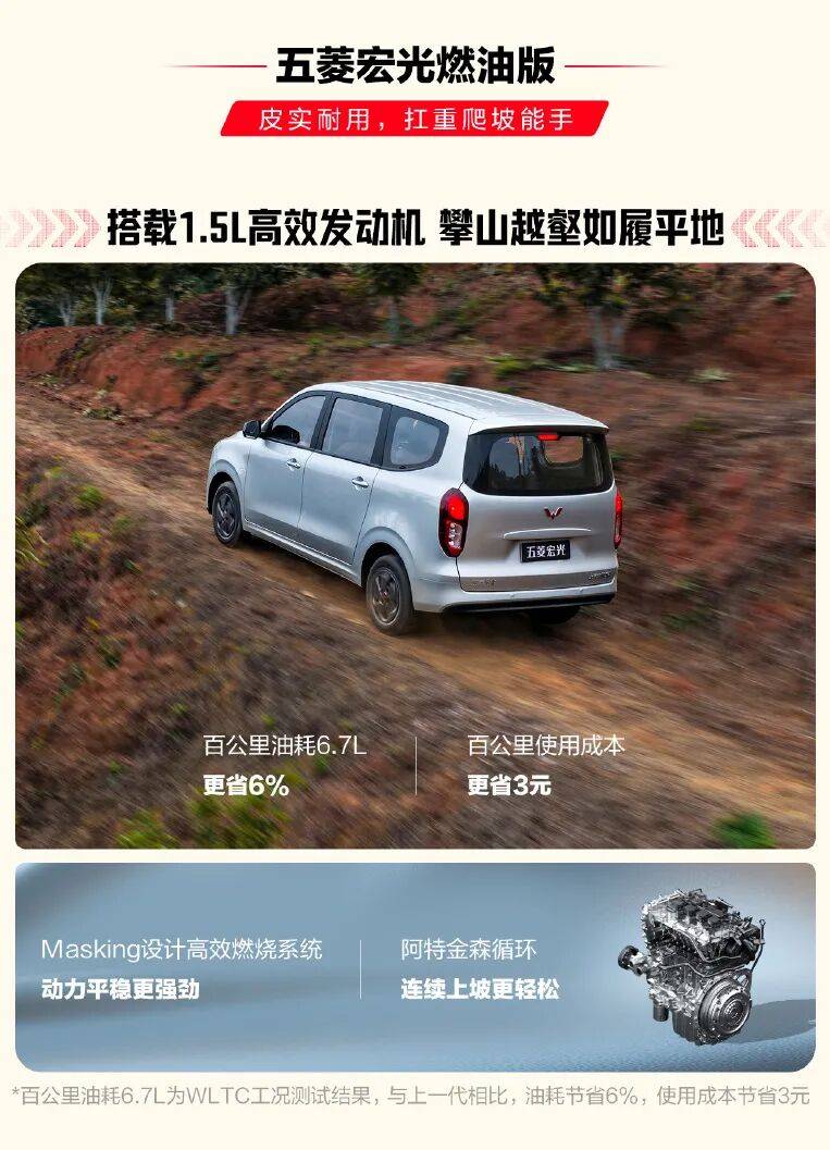 神車汽車新款上市,新發動機動力提升,5.48萬起